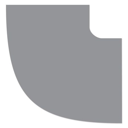 Ergomat DuraStripe Xtreme 2in 90 degrees Round Angle Corners Grey, 120PK DSX-CR2-90Angle-GY-KIT